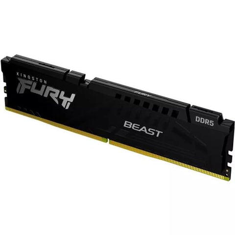 Kingston FURY Beast - DDR5 - Modul - 32GB - DIMM 288-PIN - 3000 MHz / PC5-48000 - CL30 - on-die ECC - Schwarz (KF560C30BBE-32)