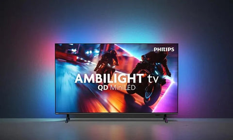 Philips 65MLED920, 165,1 cm (65"), 3840 x 2160 px, QD-Mini LED, Smart TV, Wi-Fi, Czarny