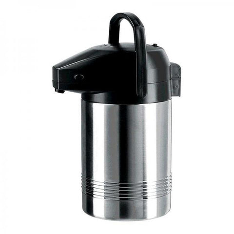 EMSA President thermos e recipiente isotermico 3 L Nero, Acciaio inossidabile