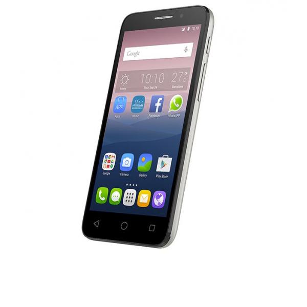 ALCATEL 5054D POP 3 (5.5) 4G DUAL SIM 5.5" HD QUAD CORE 8GB 4G LTE ITALIA METALLIC SILVER