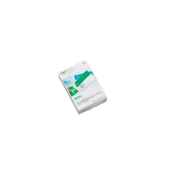 GBC POUCHES LUCIDO FORMATO TESSERA 65X95 MM 125 MY COL. TRASPARENTE CONF 100 PZ.