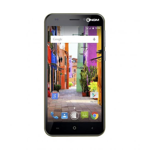 NGM YOU COLOR P508 DUAL SIM 5" IPS HD CURVO QUAD CORE 16GB RAM 2GB 4G LTE EXTRA COVER OMAGGIO AGGIUNTIVA TRA 21 COLORI ITALIA GOLD