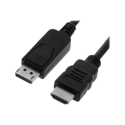 NILOX CAVO ADAPTADOR DA DISPLAYPORT AD HDMI MASCHIO/MASCHIO 2 MT NERO CONF BULK