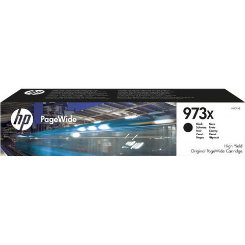 HP 973X CARTUCCIA TONER NERO ALTA RESA PER PageWide Managed MFP P57750dw,P55250dw;PageWide Pro 452dn,452dw,452dwt,477dn,477dw,477dwt 10.000 PAGINE