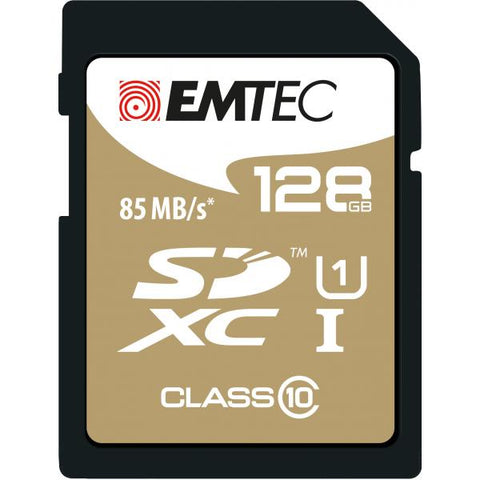 Emtec SDXC 128GB Class10 Gold + memoria flash Classe 10