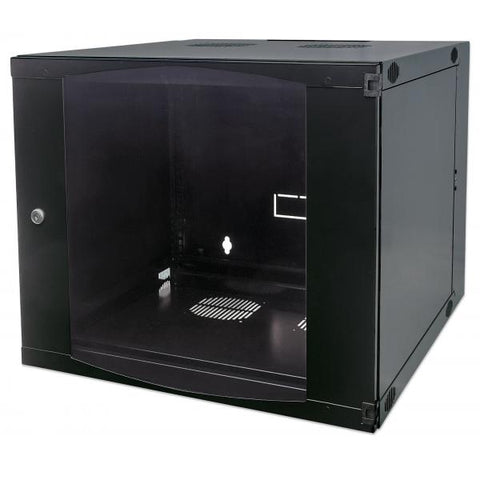 Intellinet 713788 rack 12U Da parete Nero (NETWORK CABINET WALL MOUNT- - DOUBLE 12U 450MM BLACK FLATPACK)