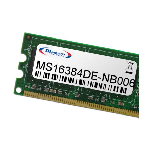 Memory Solution MS16384DE-NB006 16GB memoria