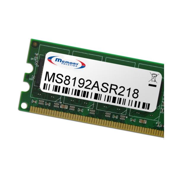 Memory Solution MS8192ASR218 memoria 8 GB