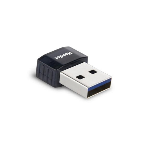 HAMLET HNWU300NN ADATTATORE NANO USB LAN WIFI 300 MBIT BLACK