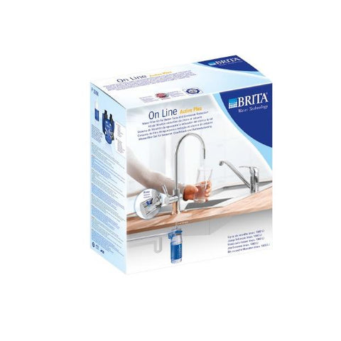 Brita On Line Active Plus Filtro per acqua sotto il lavandino Argento