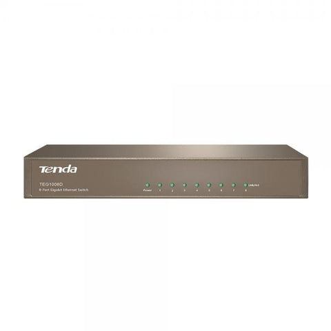 TENDA TEG1008D DESKTOP SWITCH 8 PORTE GIGABIT BLU