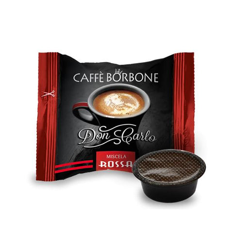 BORBONE DON CARLO MISCELA ROSSA COMPATIB CON LAVAZZA A MODO MIO 100 CAPSULE