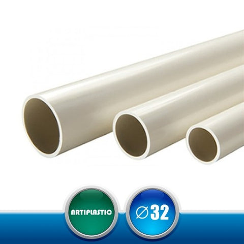 3200TR Tubo Rigido Scarico Condensa per Installazione Climatizzatori - Diametro 32 mm