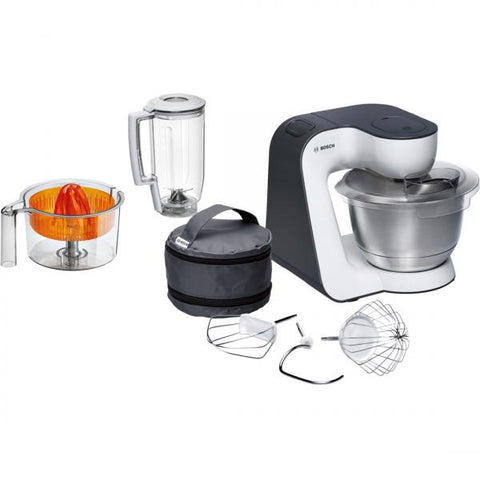 Bosch MUM5 Start Line universal 800W 3.9L Arancione, Argento, Trasparente, Bianco robot da cucina
