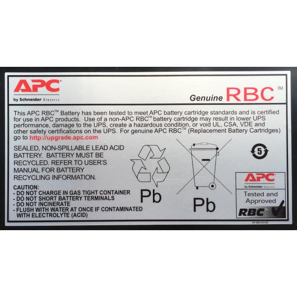 APC RBC22 BATTERIE DI RICAMBIO PER UPS APC