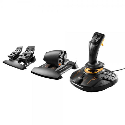 Thrustmaster T-16000M FCS Flight Pack Nero USB Joystick Analogico/Digitale MAC, PC