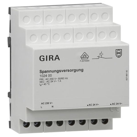 GIRA 102400 trasformatore Grigio