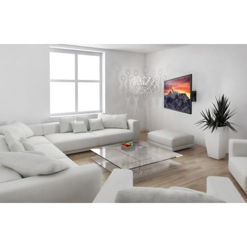 SOPAR FLEXO 40-200B SUPPORTO TV 2 SNODI PER TV MONITOR MAX 30 KG VESA 200 x 200 NERO