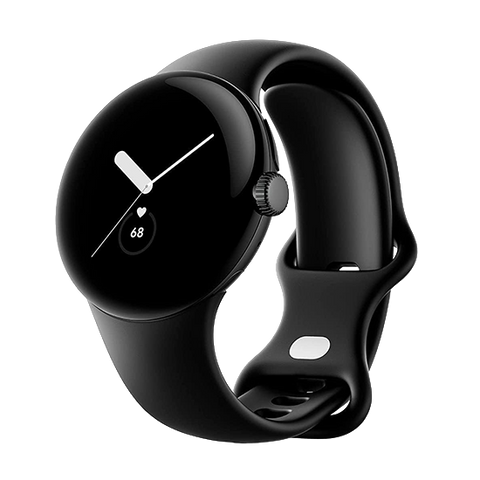 Watch Google Pixel Watch LTE 41mm Matte Black Case with Sport Band - Obsidian (GA04304-GB)
