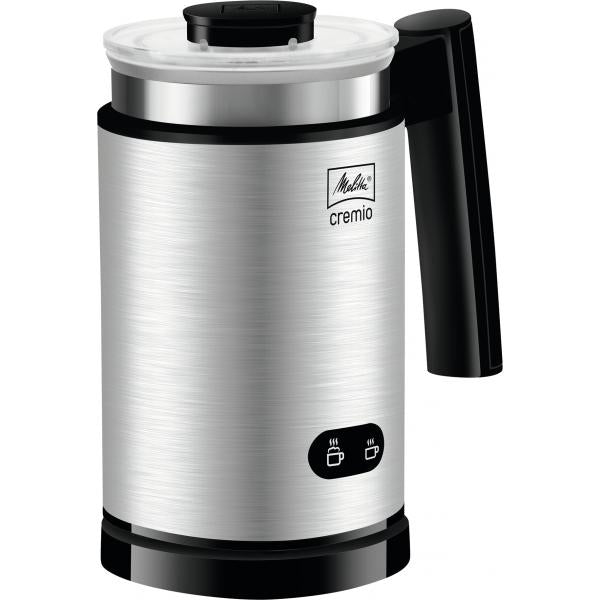 Melitta Cremio II Schiumatore per latte automatico Nero, Acciaio inossidabile