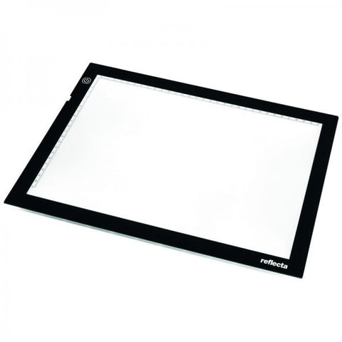 Reflecta LED Light Pad A4 Super Slim Nero Cornice per foto singola