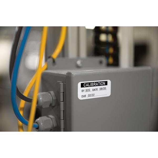 DYMO DURABLE CONF 800 ETICHETTE ADESIVE IN POLIESTERE 32X57 mm BIANCO