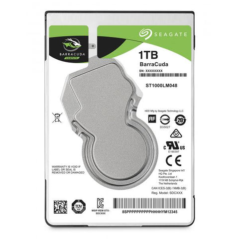 SEAGATE ST1000LM048 HDD INTERNO 1.000GB INTERFACCIA SATA III FORMATO 2.5" 5.400 RPM