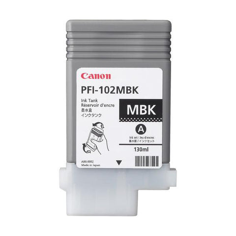 Canon PFI-102MBK cartuccia d'inchiostro Nero opaco 130 ml