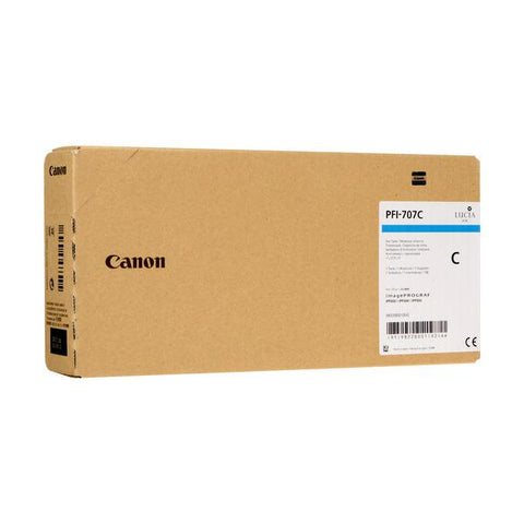 CANON SERBATOIO INCH. PFI-707C CYAN (700ML) X IPF 830 840 850 9822B001