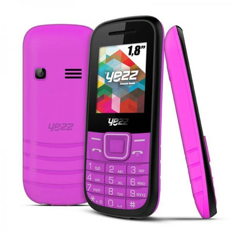 YEZZ CLASSIC C21A DUAL SIM RADIO FM BLUETOOTH FOTOCAMERA ITALIA PINK