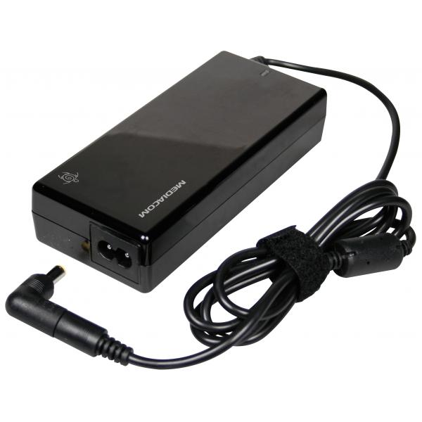 MEDIACOM M-ACNBU90E ALIMENTATORE UNIIVERSALE PER NOTEBOOK 90W BLACK