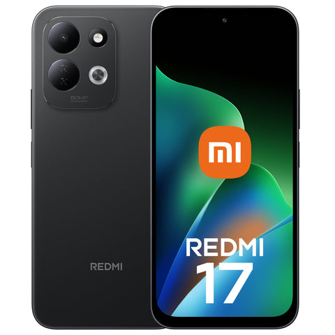 Xiaomi Redmi 17 4G Dual Sim 4GB RAM 256GB - Black (MZB0PK7EU)