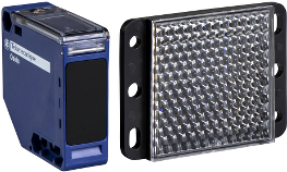 APC Schneider 1 Stck - Schneider Electric Reflex.-Lichtschranke Set 50x50mm 24-240VAC/D / 649868 (XUK1ARCNL2H61)