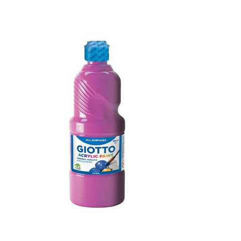 GIOTTO TEMERA ACRILICA FLACONE DA 500ML MAGENTA