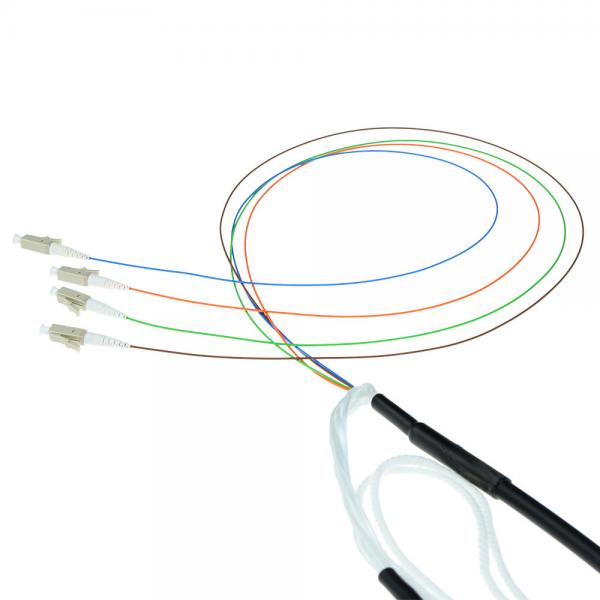 ACT RL2308 cavo a fibre ottiche 80 m 4x LC OS2 Multicolore, Giallo