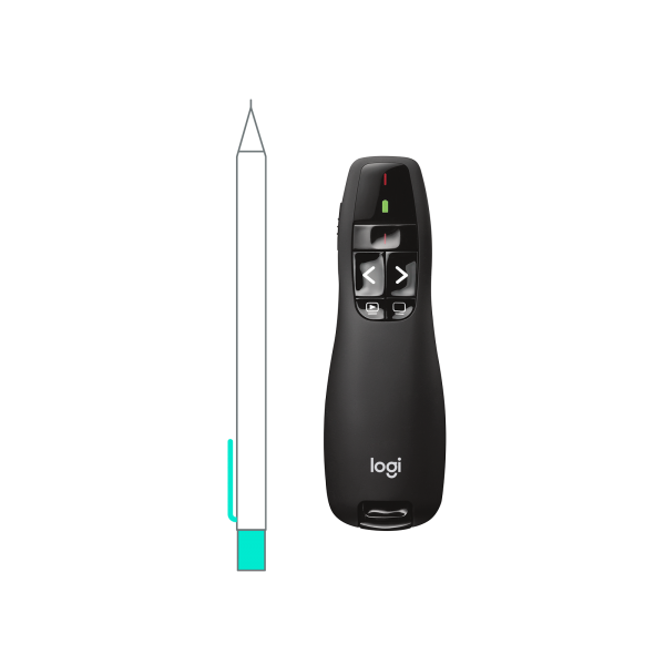 MOUSE WIRELESS PRESENTER R400 LOGITECH