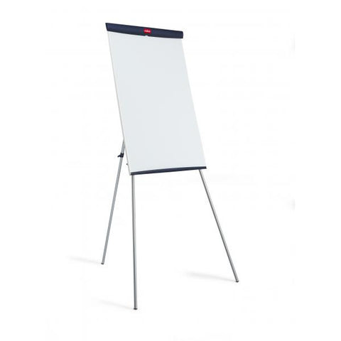Nobo Portablocco a cavalletto non magnetico in melamina Basic (Nobo 1905241 Melamine Tripod Non Magnetic Flipchart Easel)