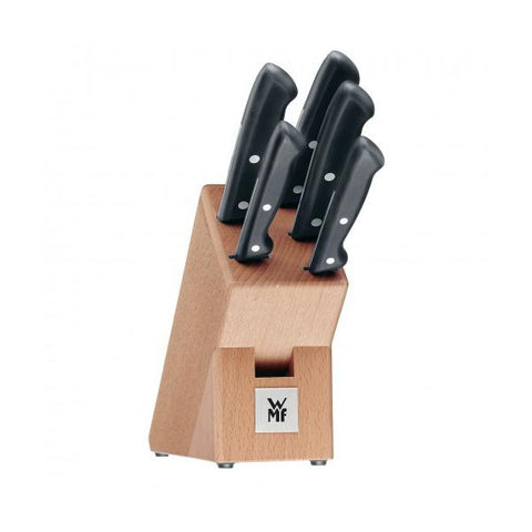 WMF 18.7469.9990 6pezzo(i) Set di coltelli/coltelleria con ceppo posata da cucina e set di coltelli