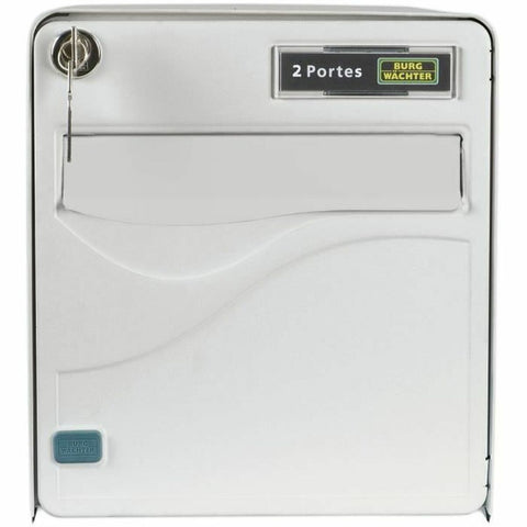Cassetta della posta Burg-Wachter 36,5 x 28 x 31 cm Bianco Plastica