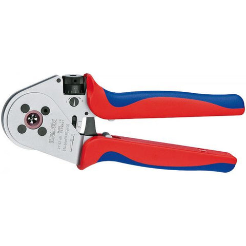 Knipex 97 53 09 SB pinza crimpatrice Blu, Rosso, Argento
