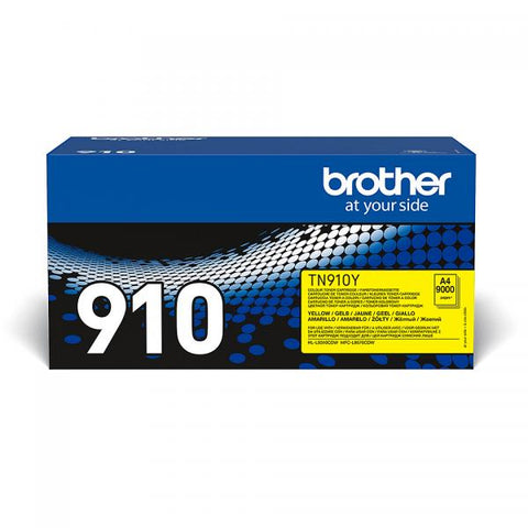 Brother TN-910Y cartuccia toner Originale Giallo 1 pezzo(i)