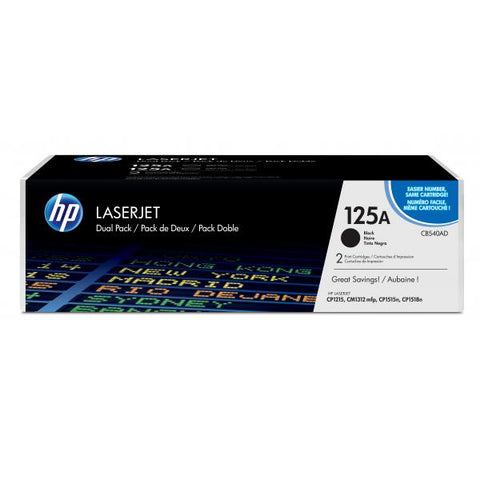 HP Confezione da 2 cartucce originali di Toner nero LaserJet 125A