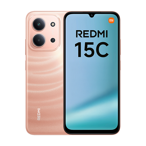 Xiaomi Redmi 15C 128 GB 4G Smartphone 17,5 cm 50 MP Dual Kamera Twilight Orange
