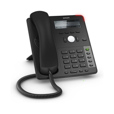 Snom D712 telefono IP Nero 4 linee (Snom VOIP Corded Desk Phone D712)