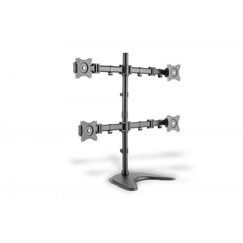 Digitus Supporto quadruplo per monitor, 4x 27, 4x 8 kg (DIGITUS UNIVERSAL QUAD MONITOR - MOUNT STAND/CLAMP OPTION)
