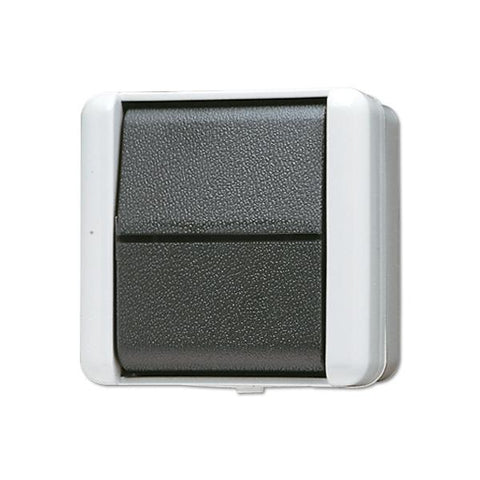 JUNG 807 W interruttore elettrico Rocker switch Nero, Bianco