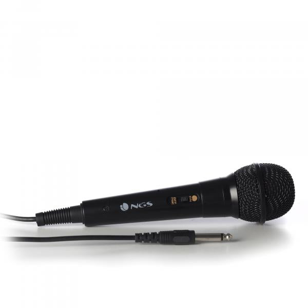NGS MICROFONO VOCALE WIRED SINGER FIRE CAVO 3M NERO