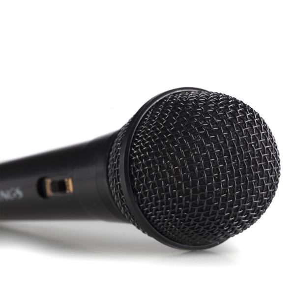 NGS MICROFONO VOCALE WIRED SINGER FIRE CAVO 3M NERO