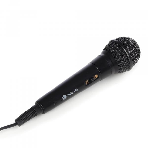 NGS MICROFONO VOCALE WIRED SINGER FIRE CAVO 3M NERO