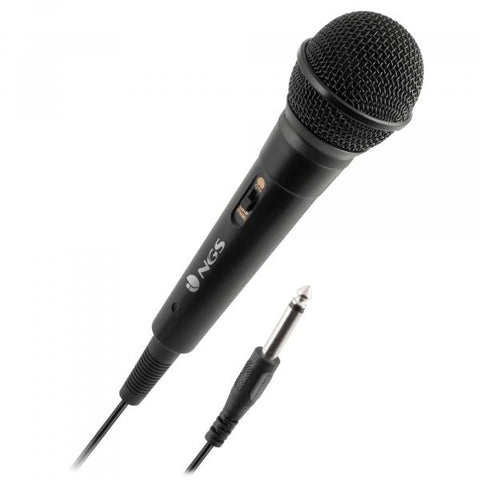 NGS MICROFONO VOCALE WIRED SINGER FIRE CAVO 3M NERO